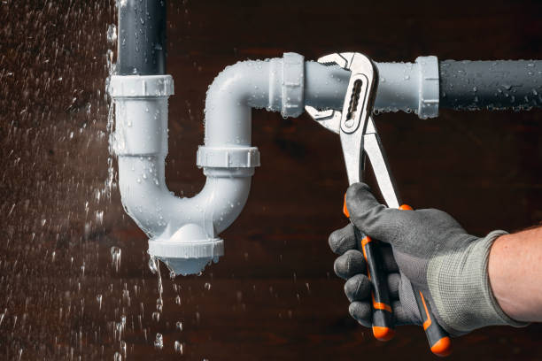 Professional Drain Cleaning technician working in South Bethlehem, NY